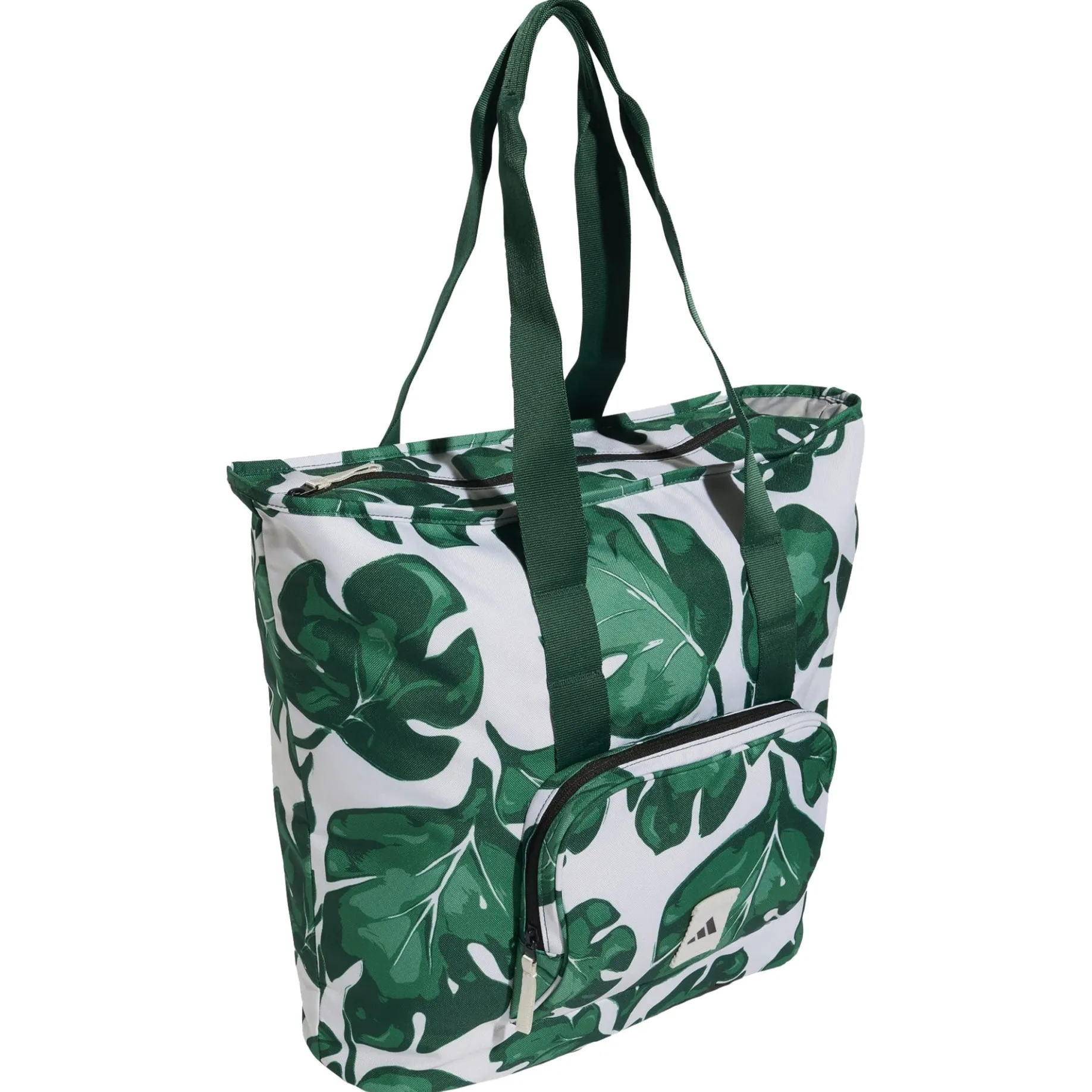 Leaf Print Women - Tragetasche (orbit grey/collegiate green/green/semi court green)