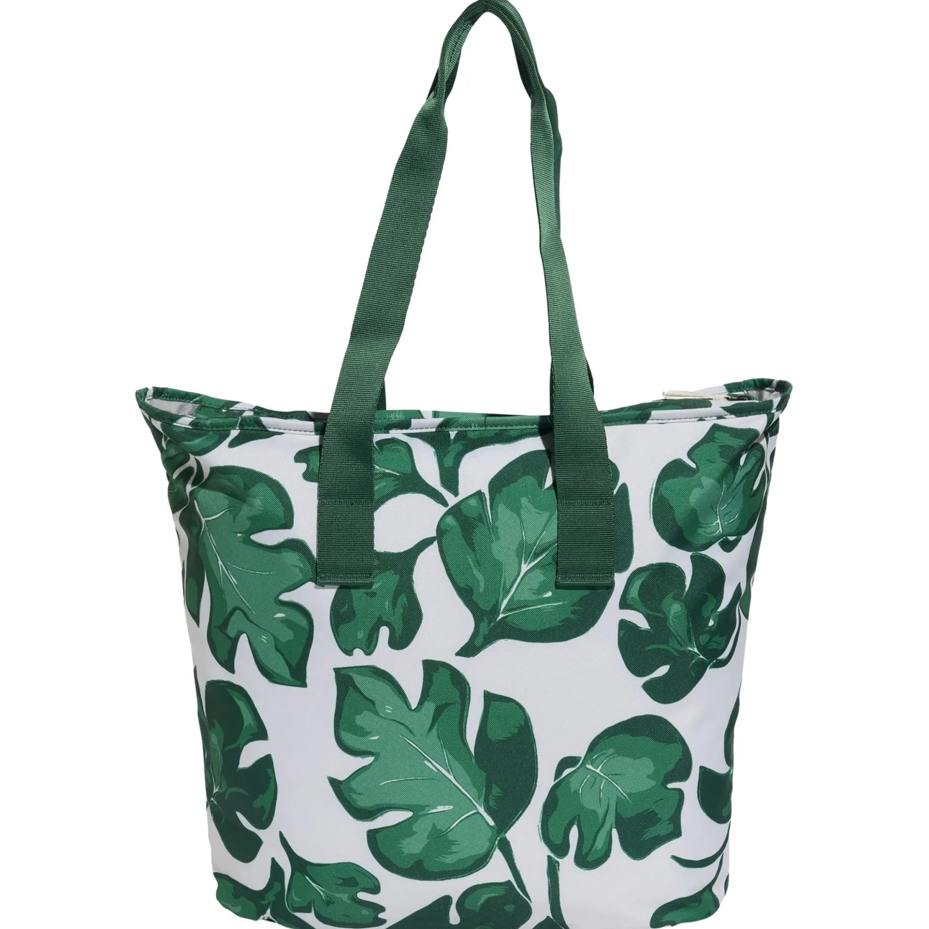 Leaf Print Women - Tragetasche (orbit grey/collegiate green/green/semi court green)