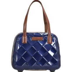 Leather and More - Beautycase 28 cm (blue)