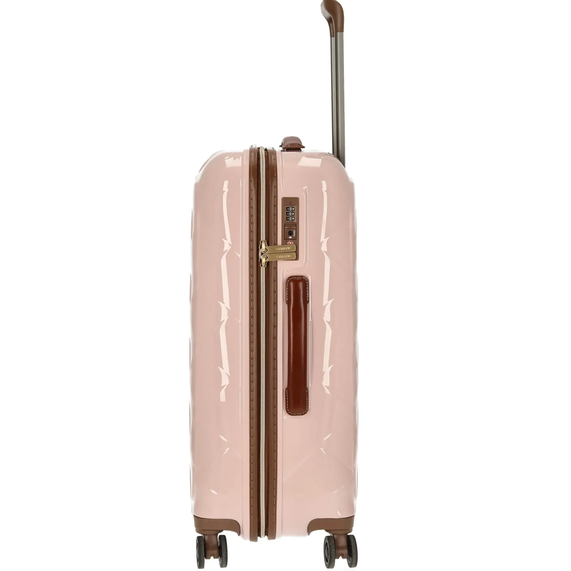 Leather and More - 4-Rollen-Trolley 66 cm M (rose)