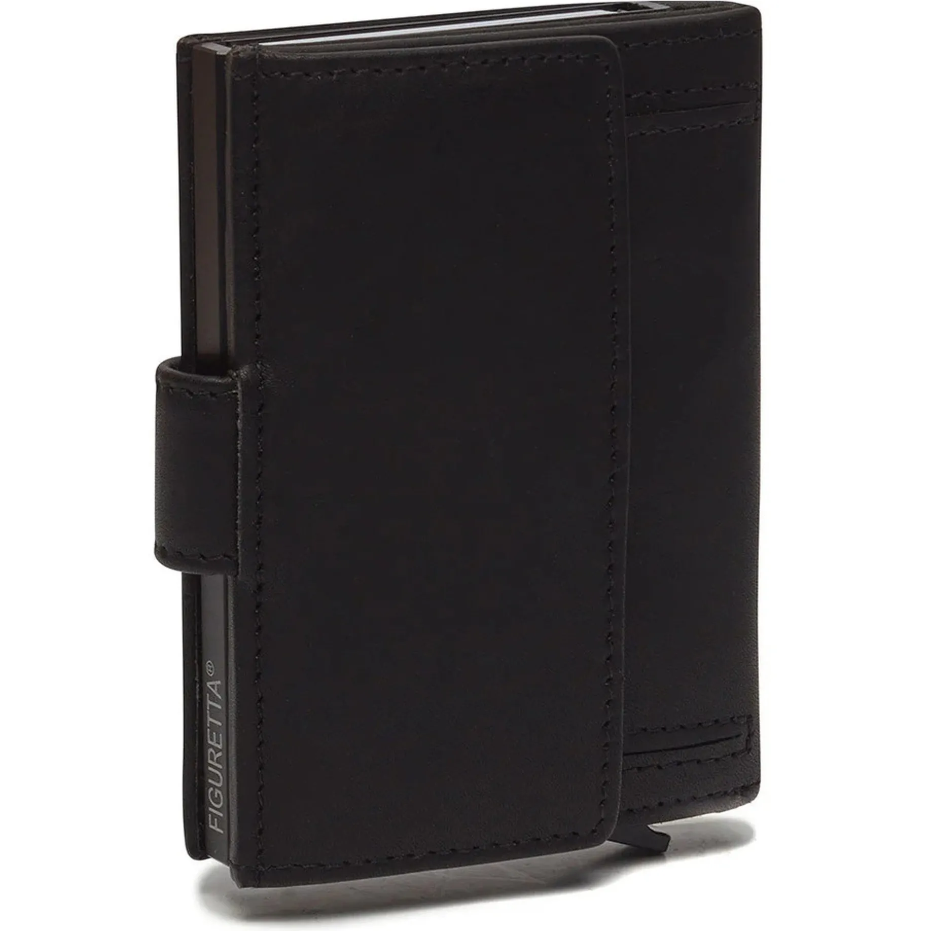 Leipzig - Kreditkartenetui 6cc 10 cm RFID (black)