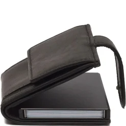 Leipzig - Kreditkartenetui 6cc 10 cm RFID (black)