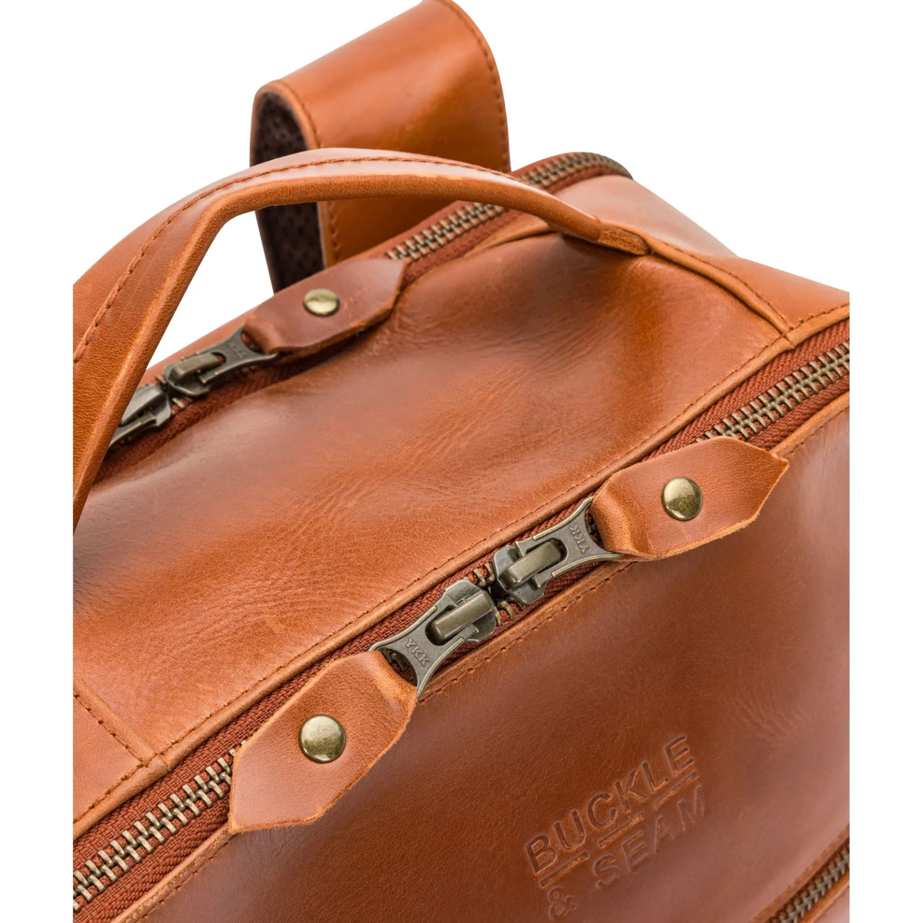 Leon - Rucksack 15" 41 cm (cognac/dots)