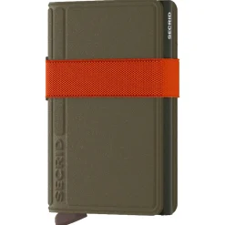 Liba Bandwallet - Geldbörse 6cc 10.2 cm RFID (green-orange)