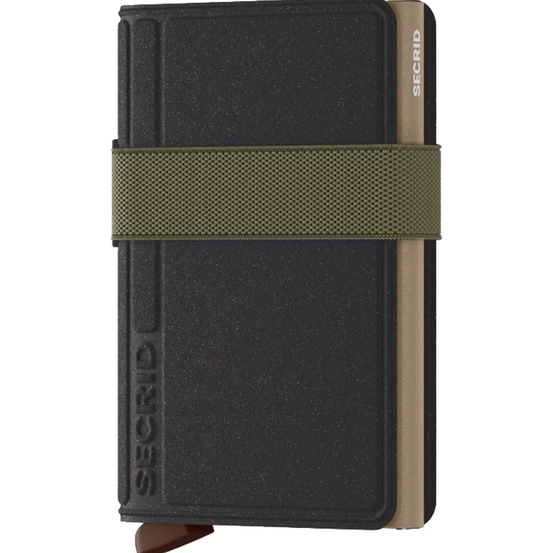 Liba Bandwallet - Geldbörse 6cc 10.2 cm RFID (black-olive)