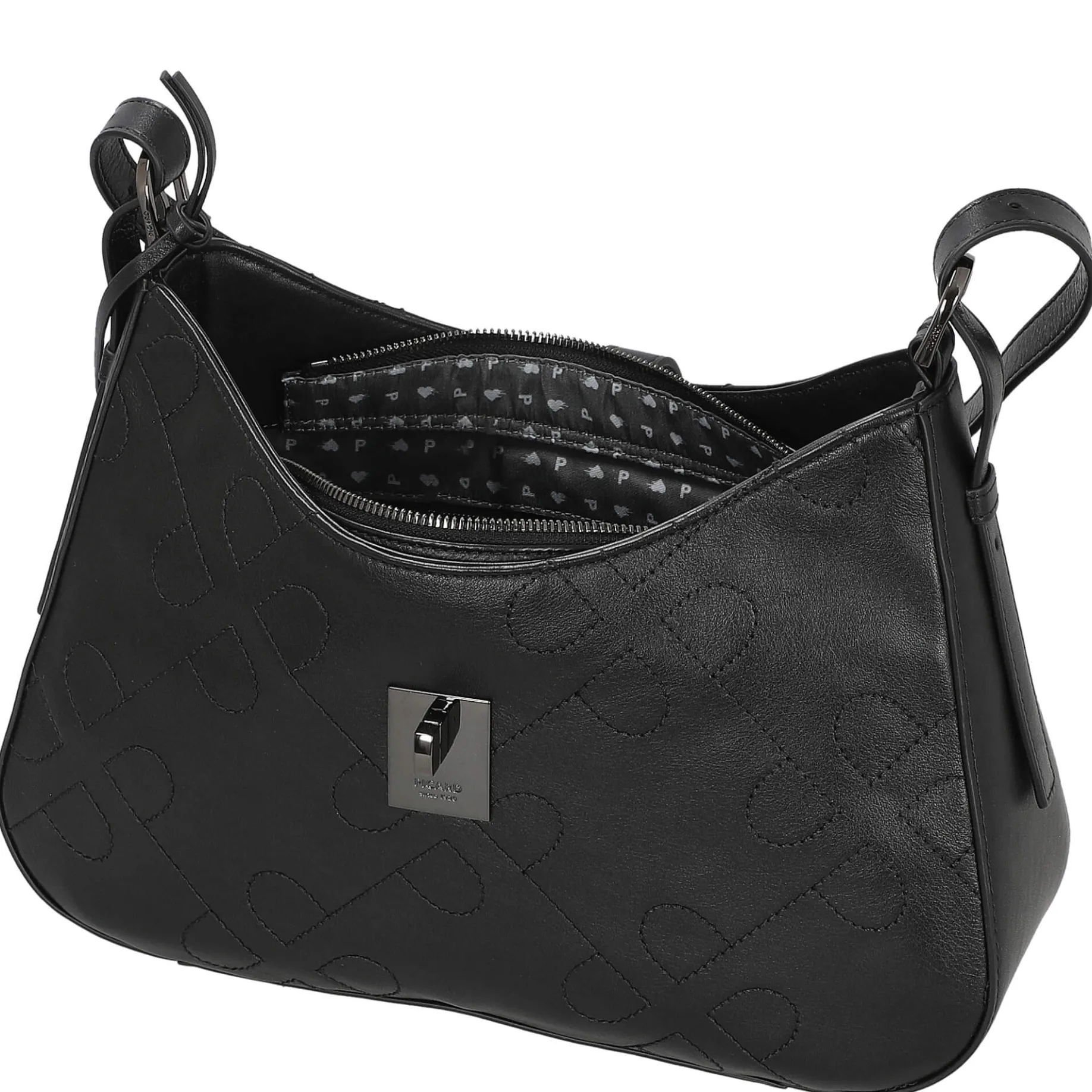 Liberty - Schultertasche 32 cm (schwarz)