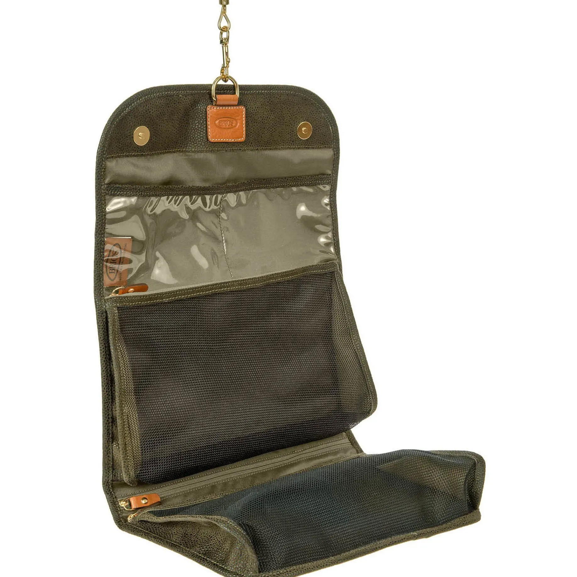 Life - Beauty Case Tri Fold 30 cm (camel)