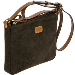 Life - Schultertasche  25 cm (olive)