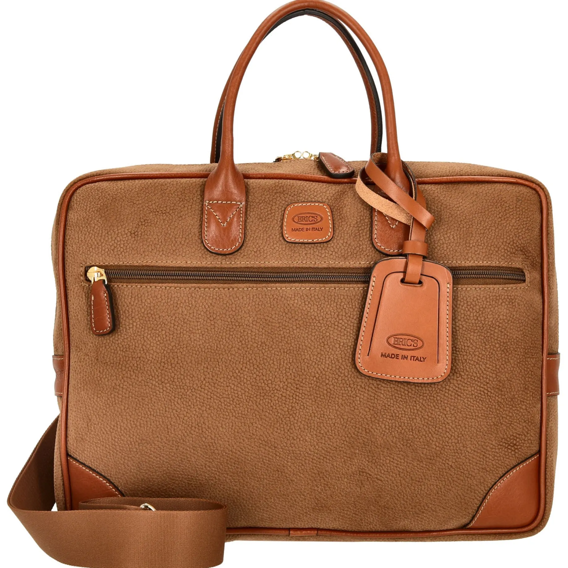Life Briefcase - Aktentasche 38 cm (camel)
