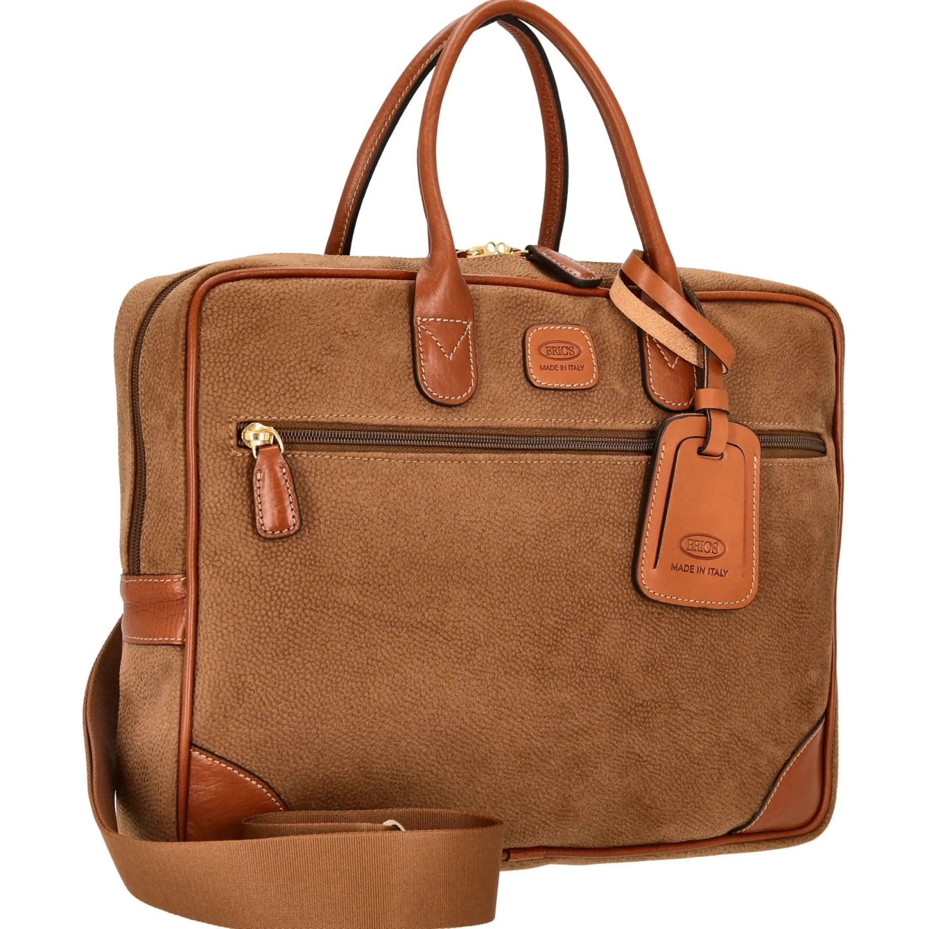Life Briefcase - Aktentasche 38 cm (camel)