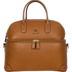 Life Pelle - Beautycase 35 cm (tan leather)