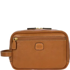 Life Pelle - Kulturbeutel 25 cm (cognac)