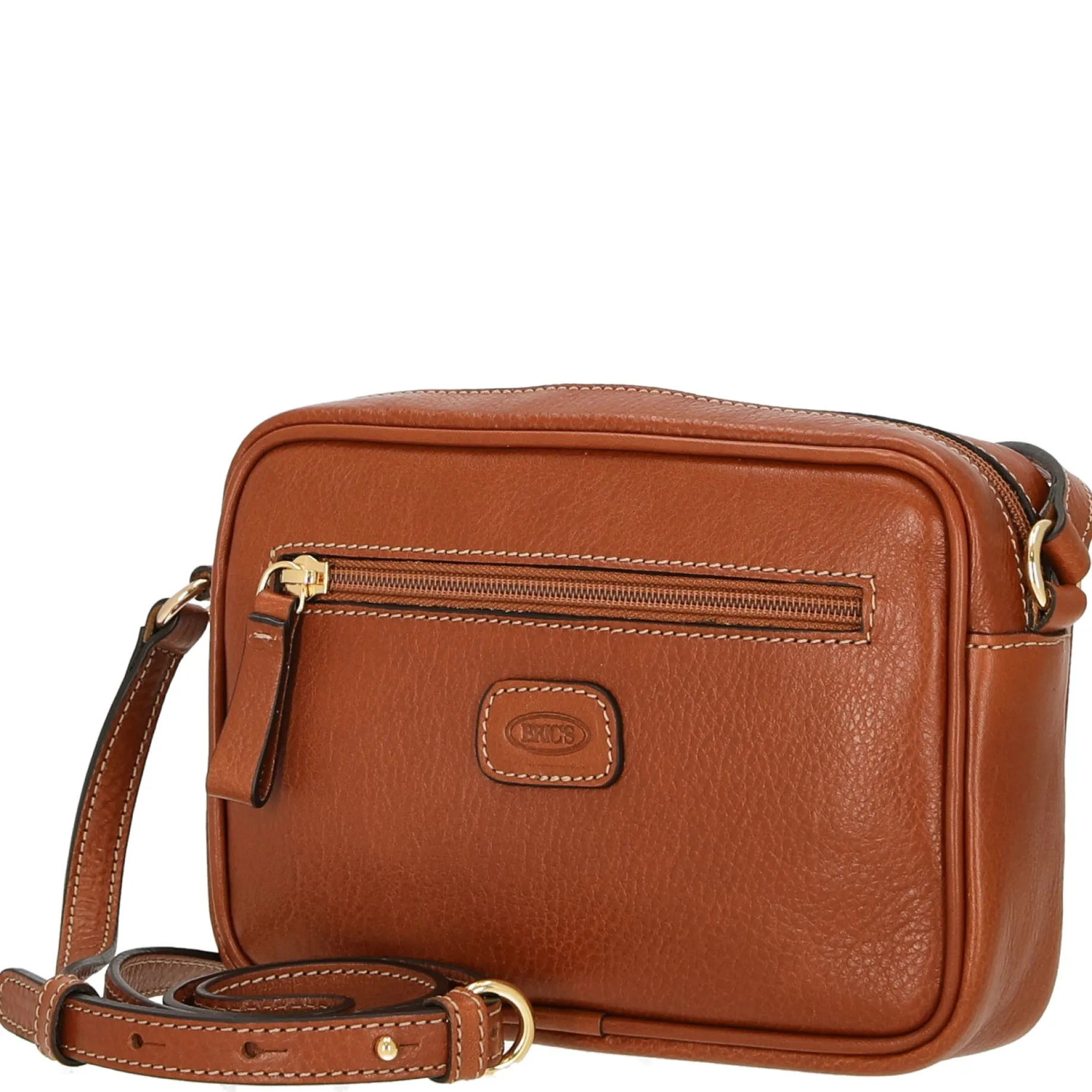 Life Pelle - Umhängetasche 21 cm (cognac)