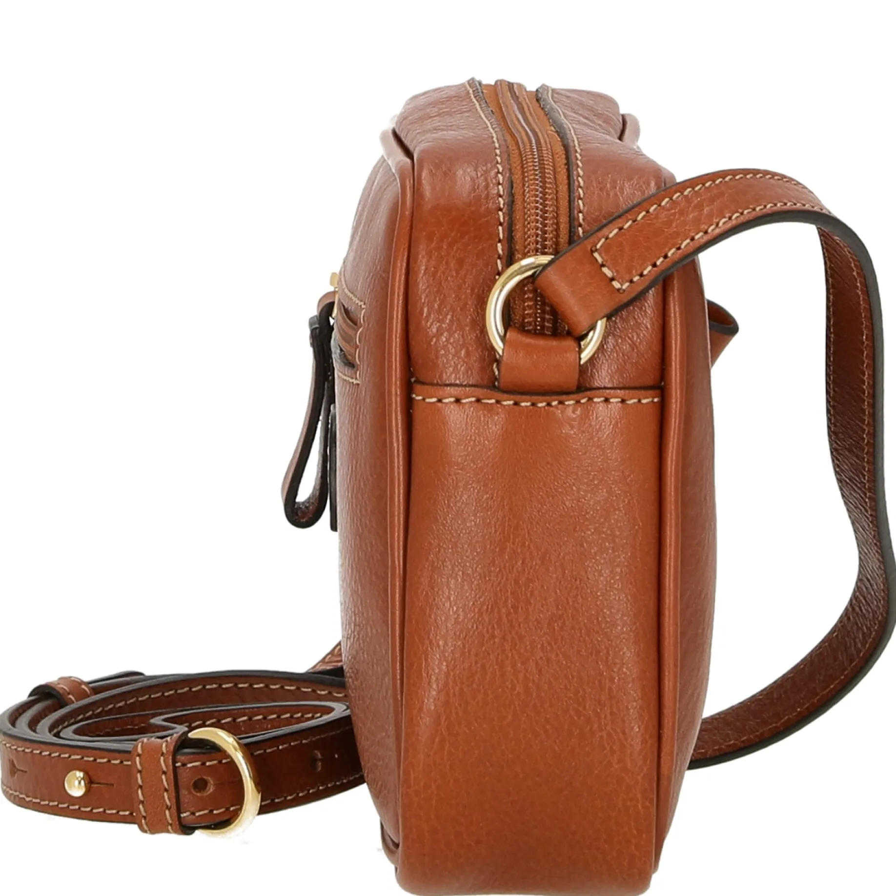 Life Pelle - Umhängetasche 21 cm (cognac)
