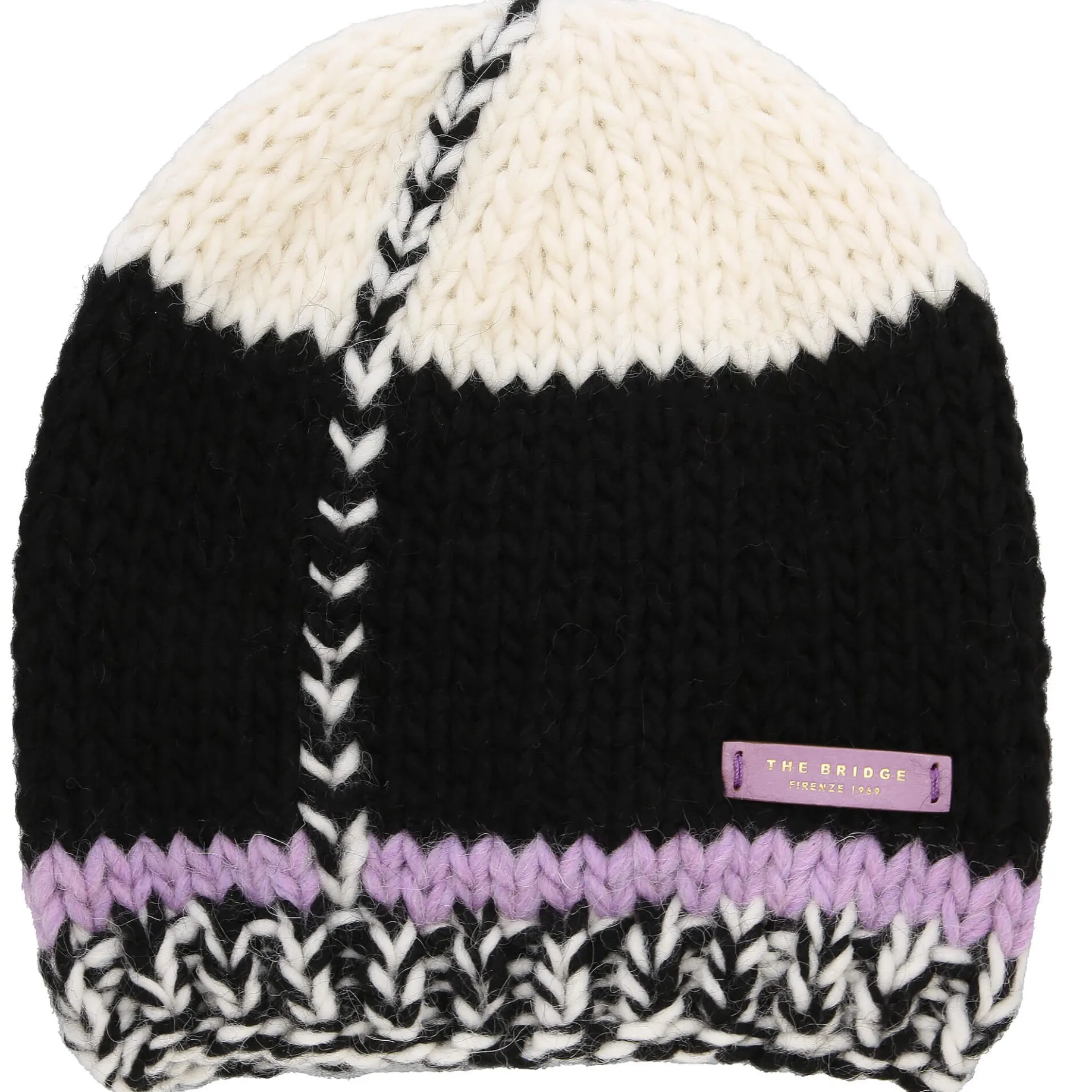 Life Style - Mütze (malva/black/bianco)