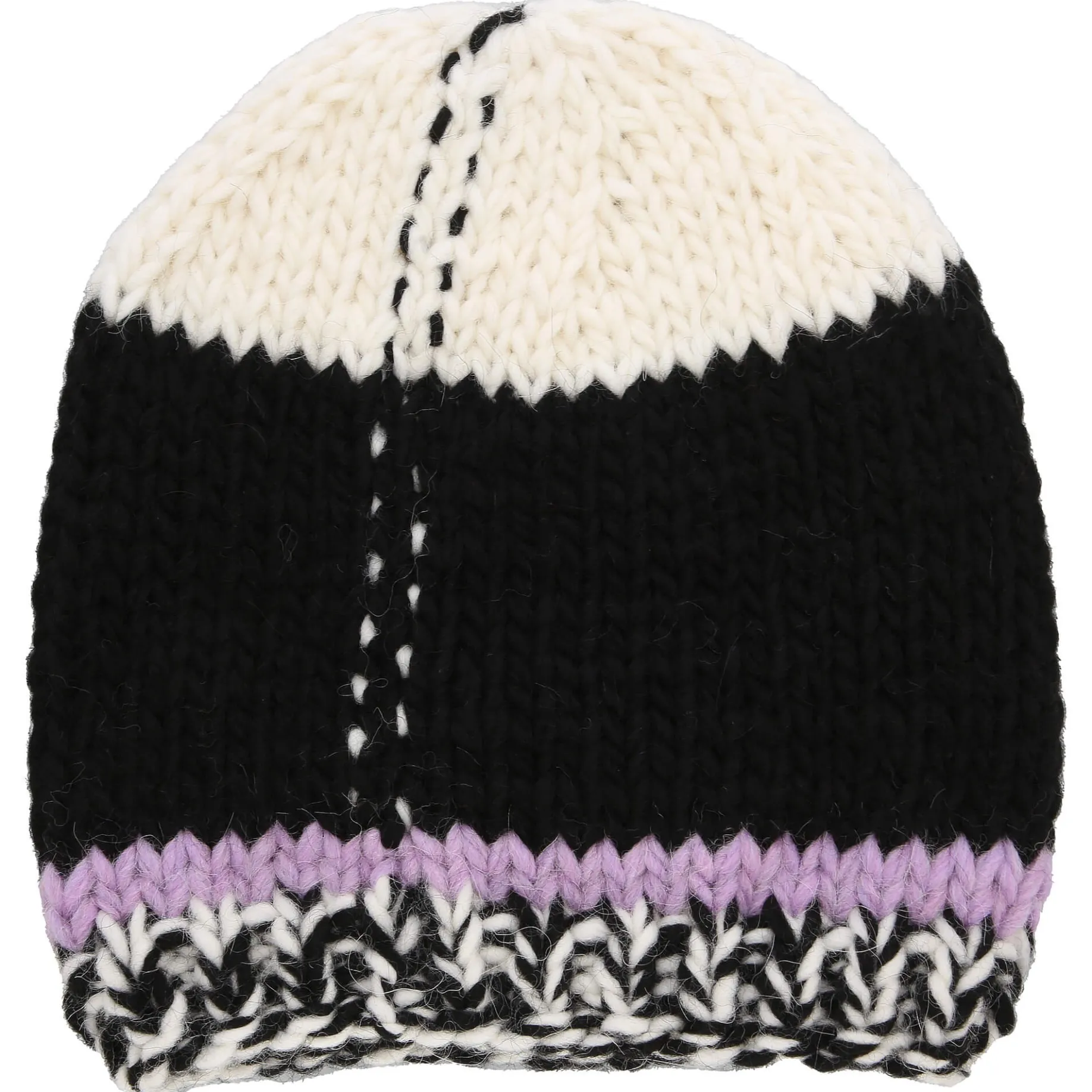 Life Style - Mütze (malva/black/bianco)