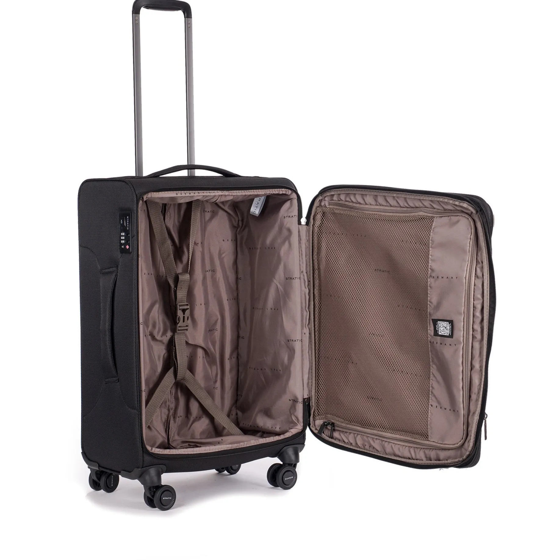 Light+ - 4-Rollen-Trolley 68 cm M erw. (black)