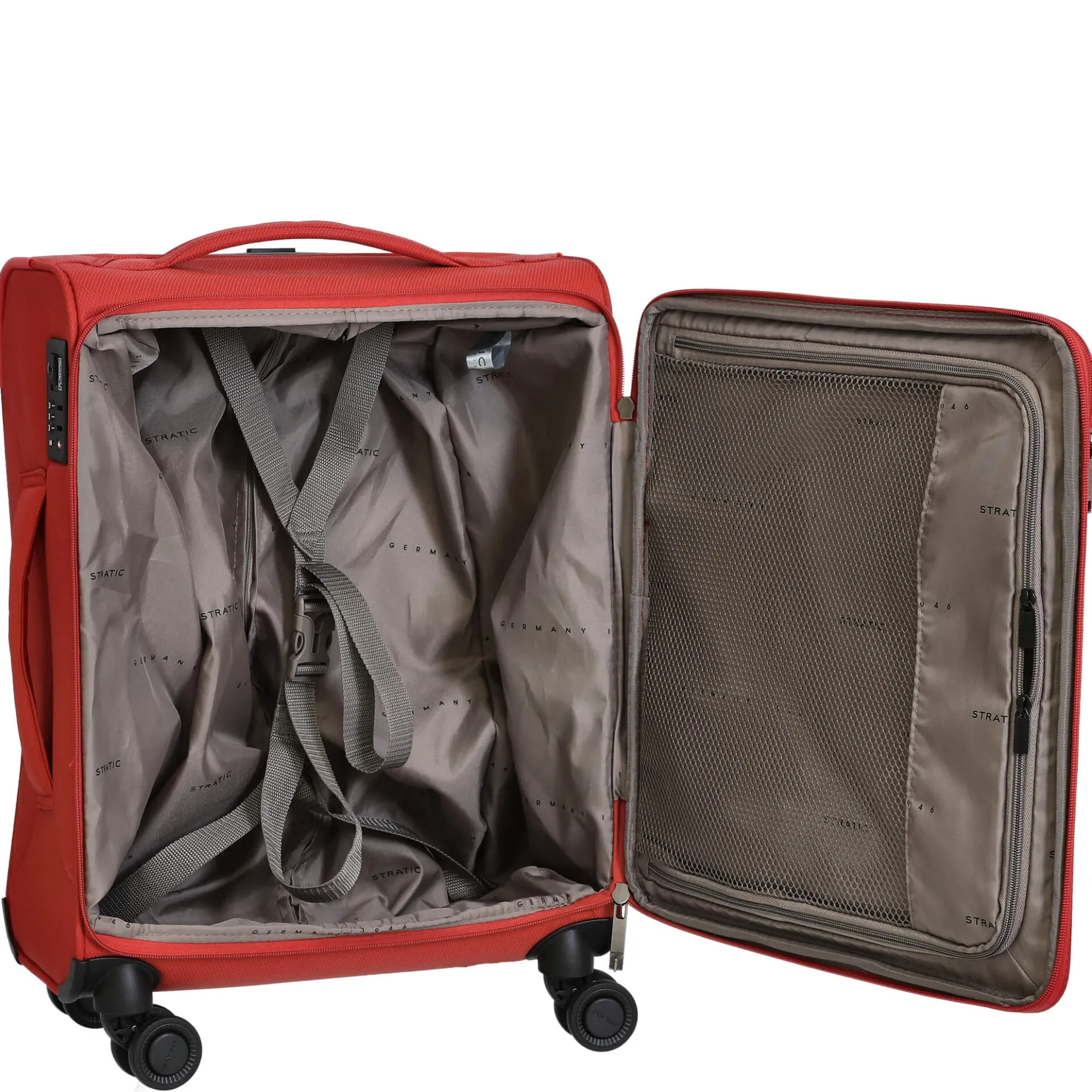 Light+ - 4-Rollen-Trolley 55 cm S (red)