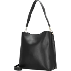 Lilla Ro Midi Hobo - Schultertasche 30 cm (schwarz)