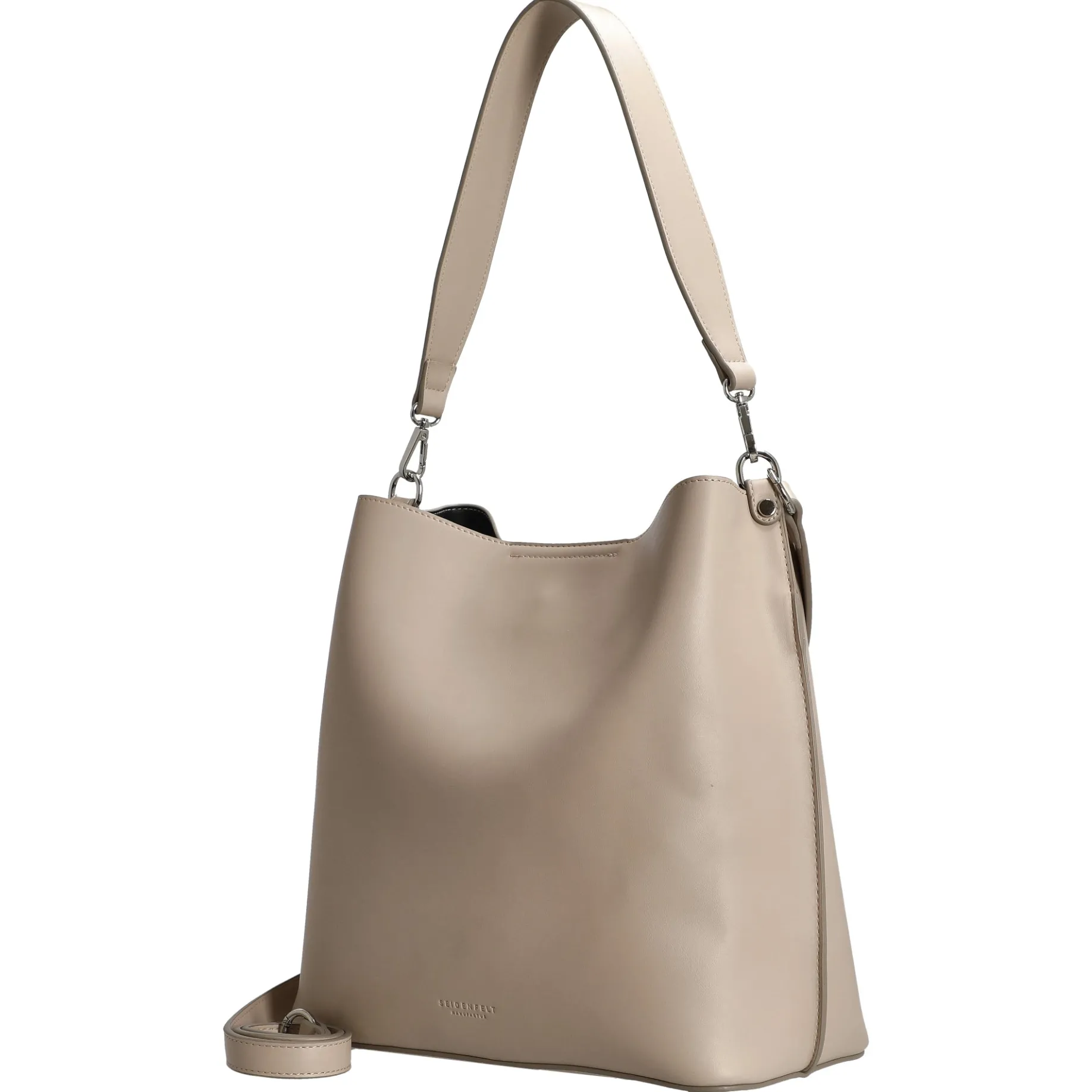 Lilla Ro Midi Hobo - Schultertasche 30 cm (light sand)
