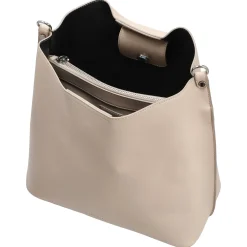 Lilla Ro Midi Hobo - Schultertasche 30 cm (light sand)