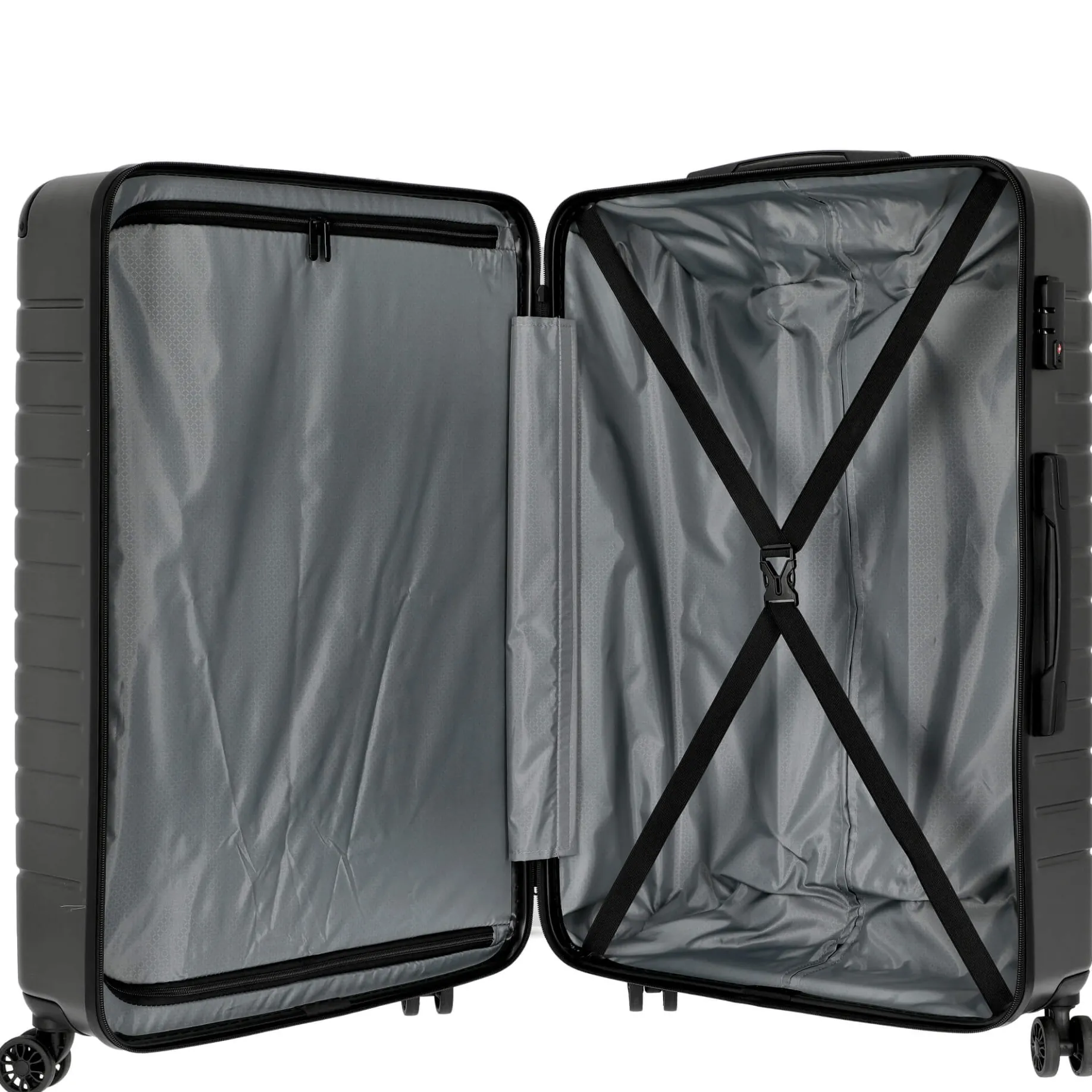 Line - 4-Rollen-Trolley Set 3tlg. (anthrazit)