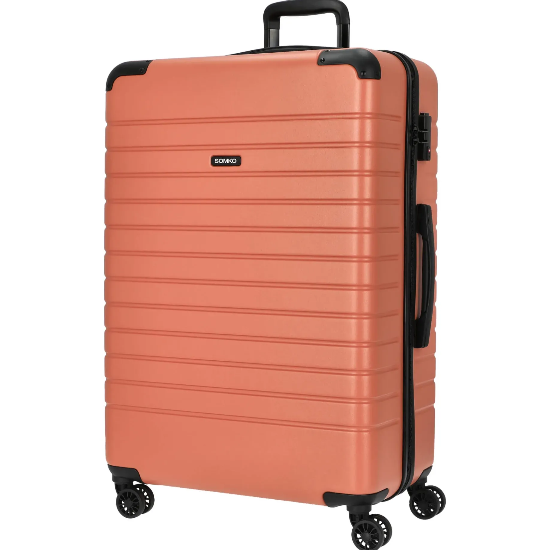 Line - 4-Rollen-Trolley Set 3tlg. (coral)