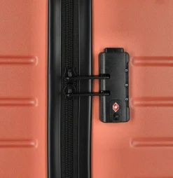 Line - 4-Rollen-Trolley Set 3tlg. (coral)