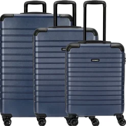 Line - 4-Rollen-Trolley Set 3tlg. (navy)