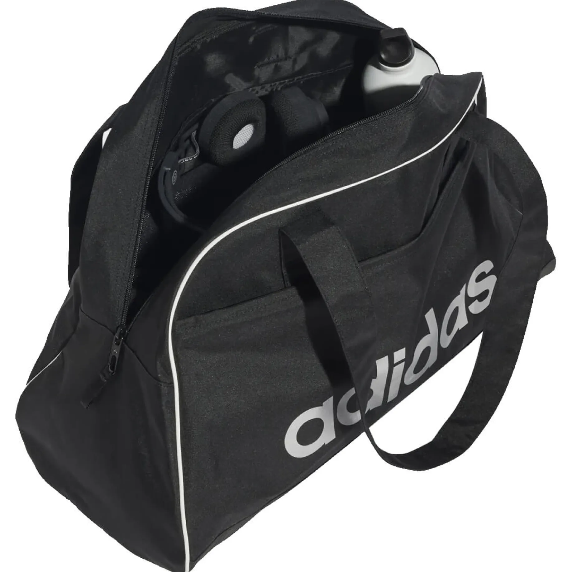 Linear Essentials - Schultertasche 51 cm (black/silver metallic)