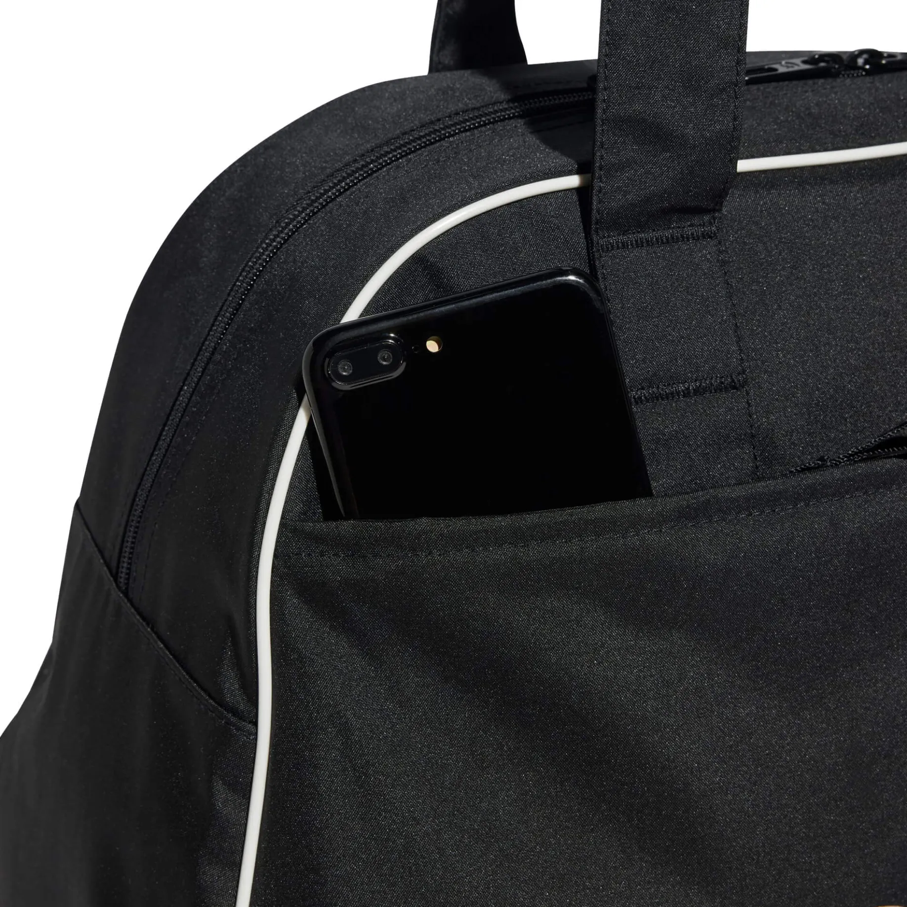 Linear Essentials - Schultertasche 51 cm (black/silver metallic)