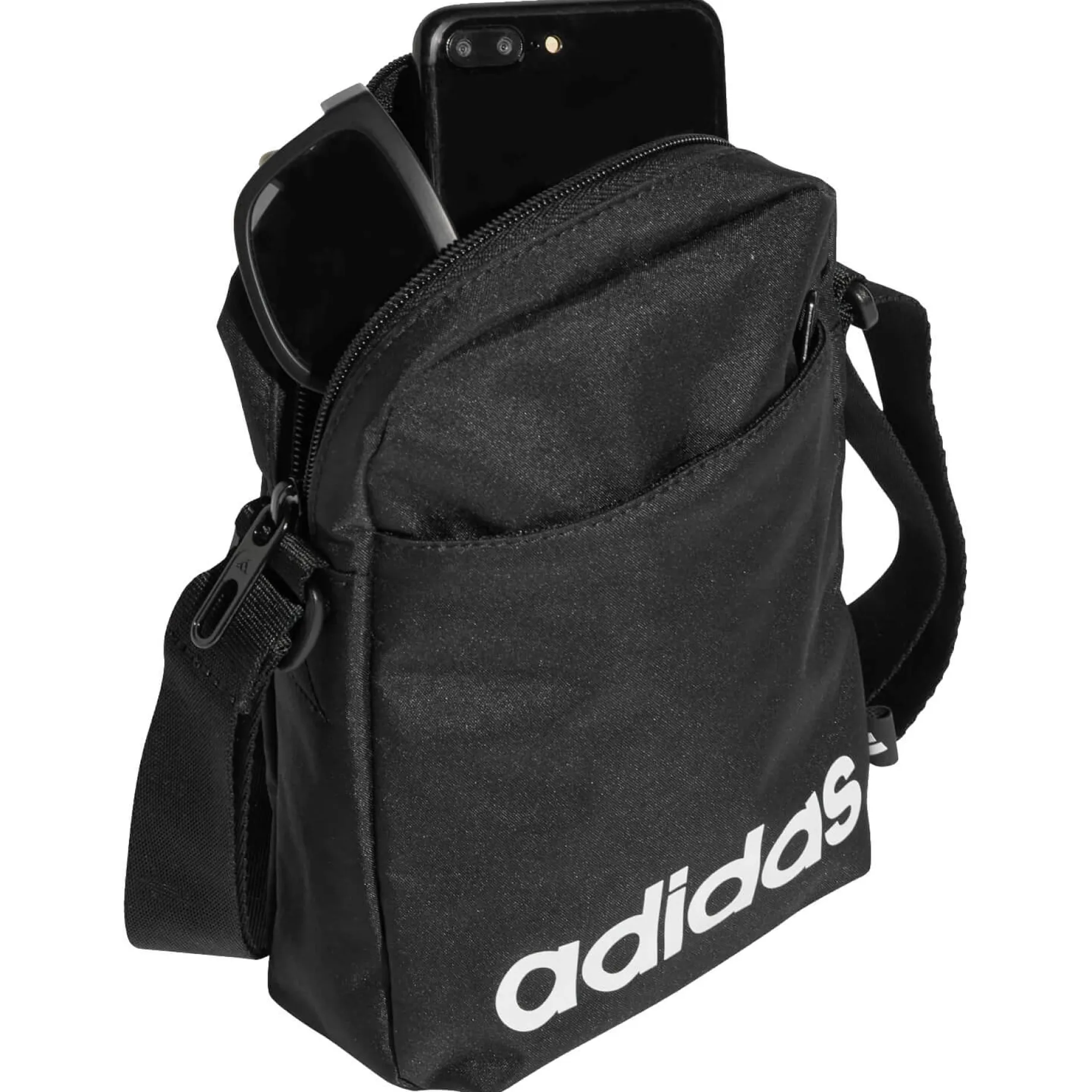 Linear Organizer - Umhängetasche 20 cm (black/white)