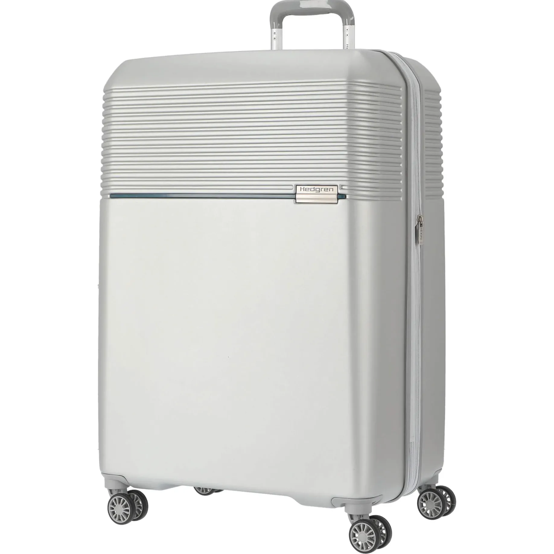 Lineo Stripe - 4-Rollen-Trolley L 76 cm erw. (silver)