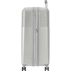 Lineo Stripe - 4-Rollen-Trolley L 76 cm erw. (silver)