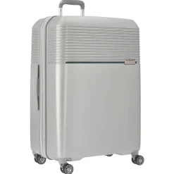 Lineo Stripe - 4-Rollen-Trolley L 76 cm erw. (silver)