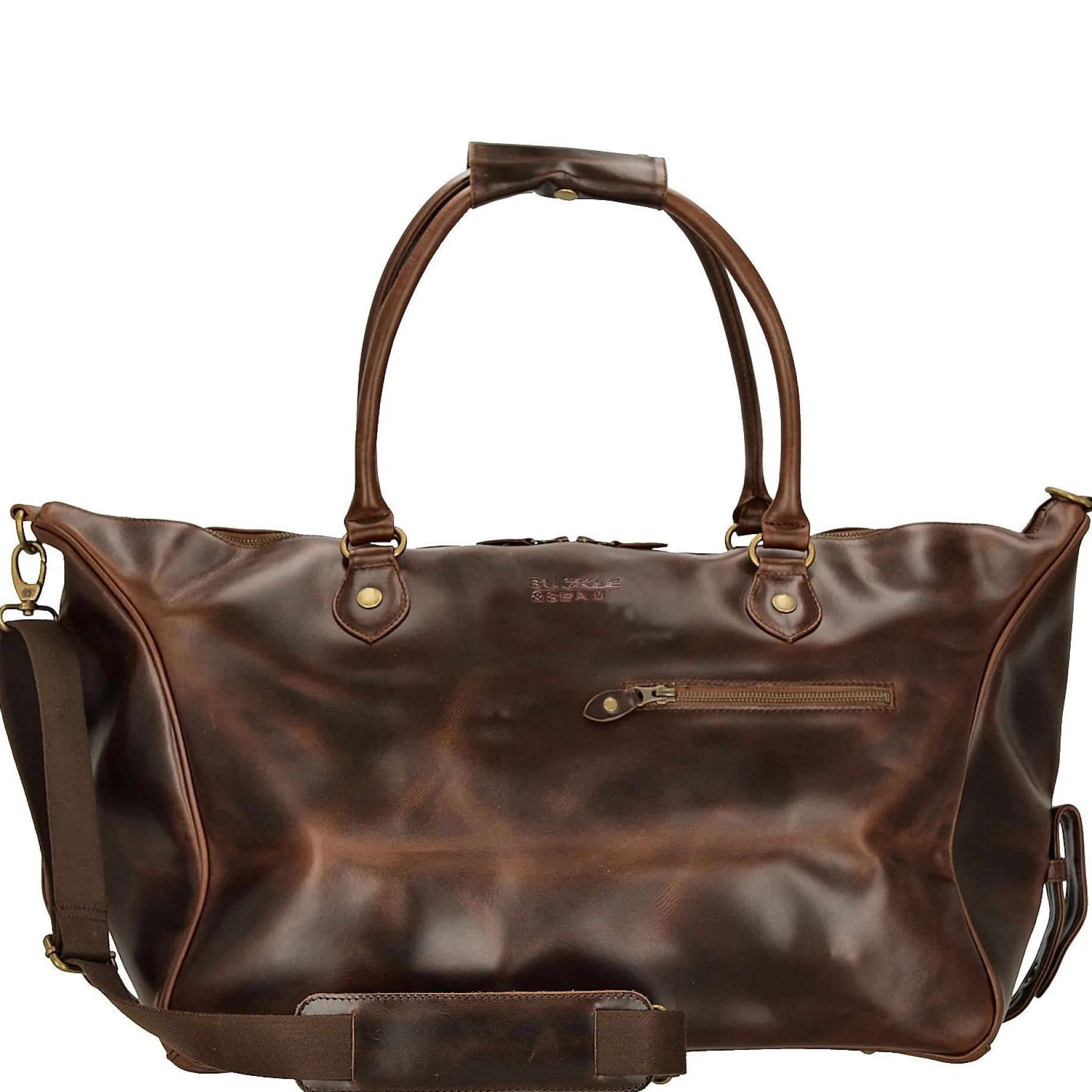 Linwood Weekender - Reisetasche 50 cm Leder (brown/dots)