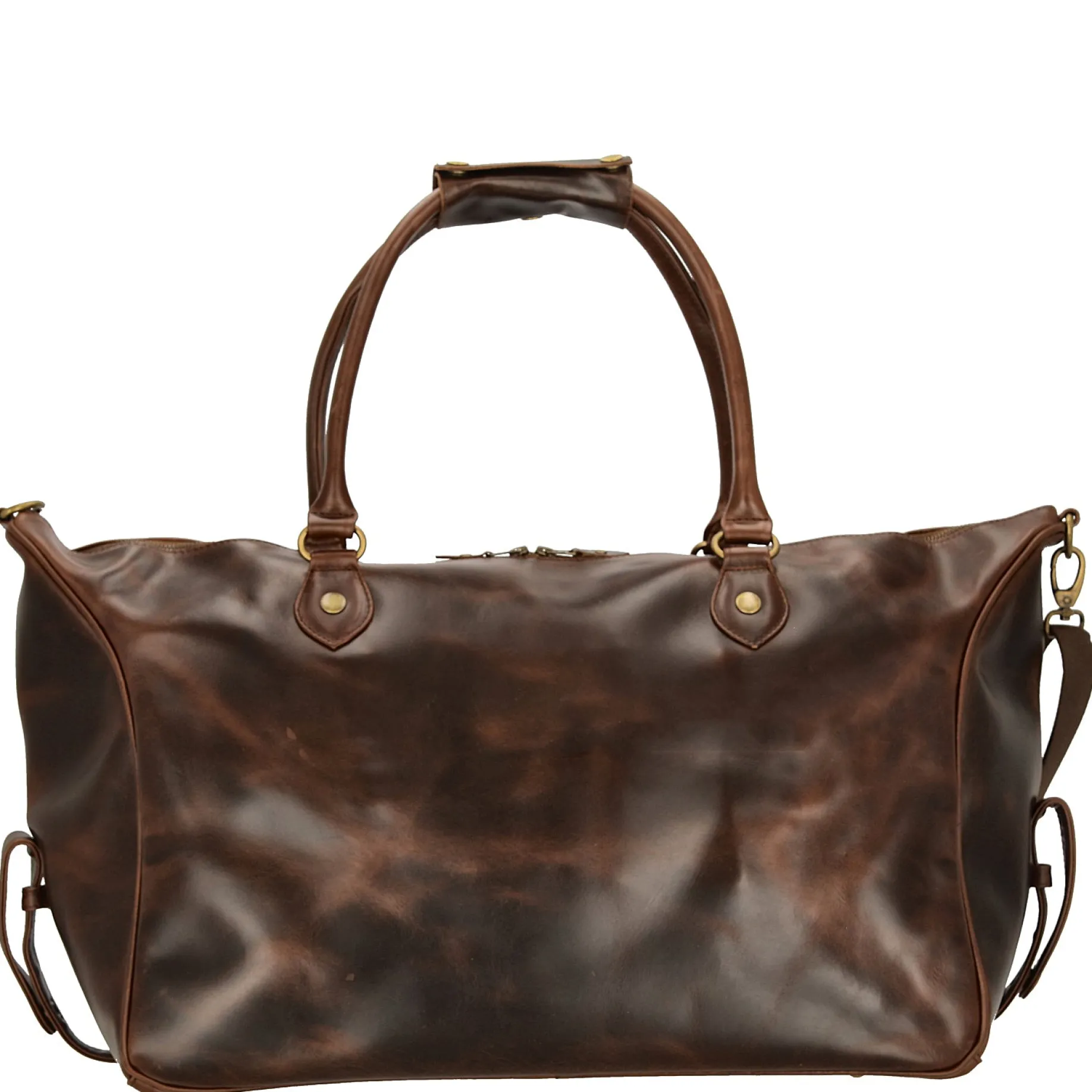 Linwood Weekender - Reisetasche 50 cm Leder (brown/dots)