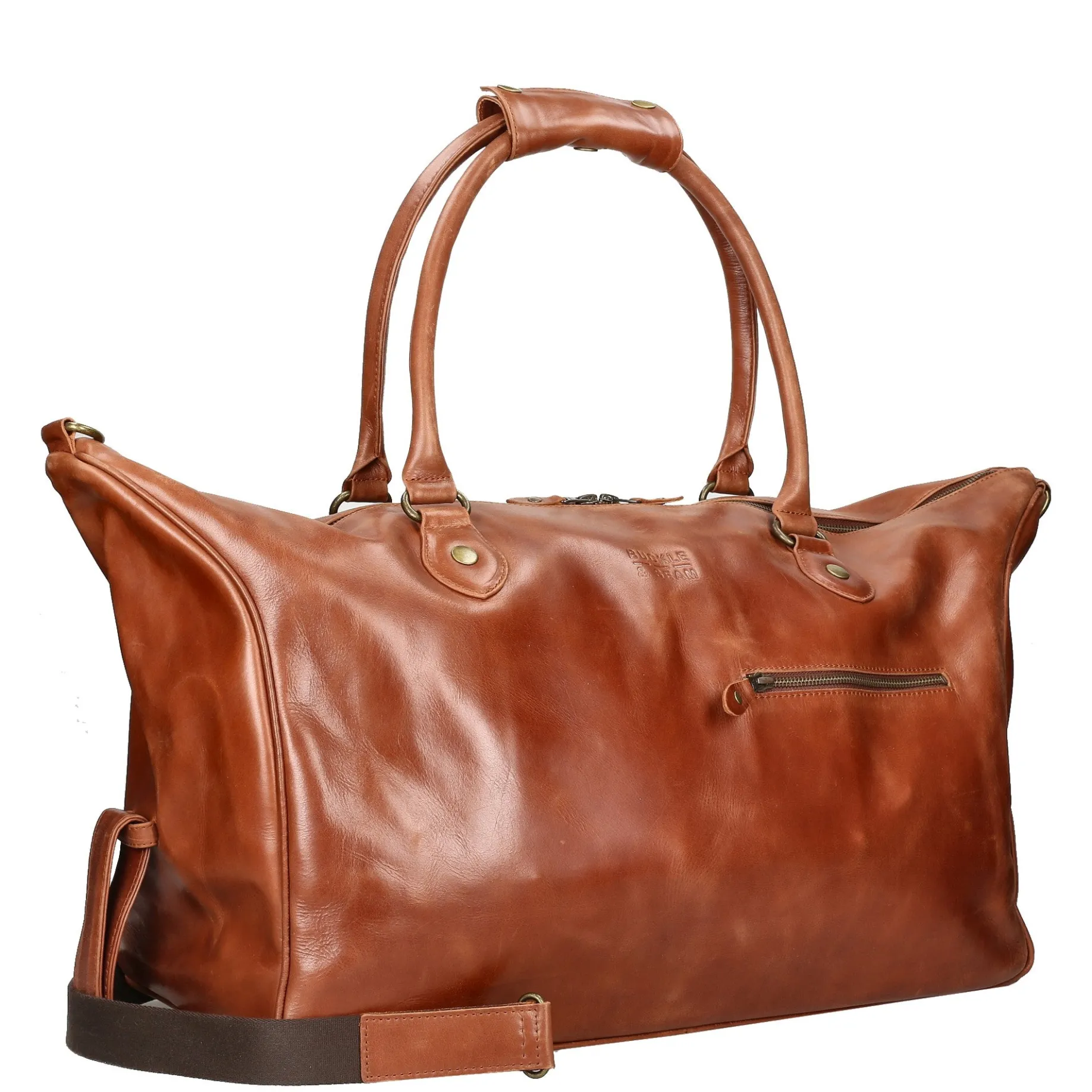 Linwood Weekender - Reisetasche 50 cm Leder (cognac/dots)