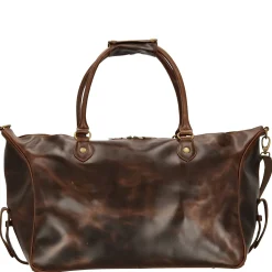 Linwood Weekender - Reisetasche 50 cm Leder (brown/blue)