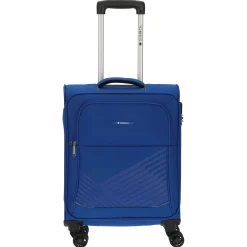 Lisboa - 4-Rollen-Kabinentrolley 55 cm (blue)