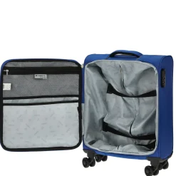 Lisboa - 4-Rollen-Kabinentrolley 55 cm (blue)