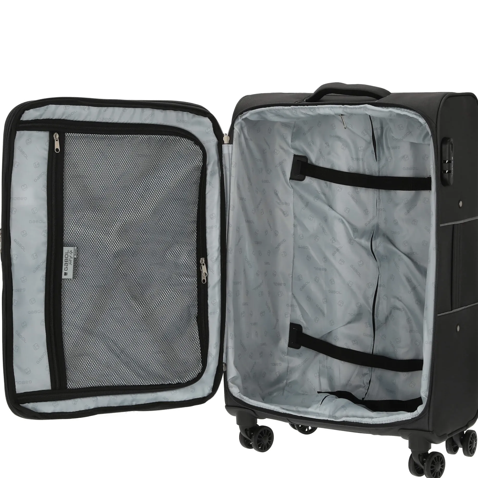 Lisboa - 4-Rollen-Trolley 67 cm M (grey)