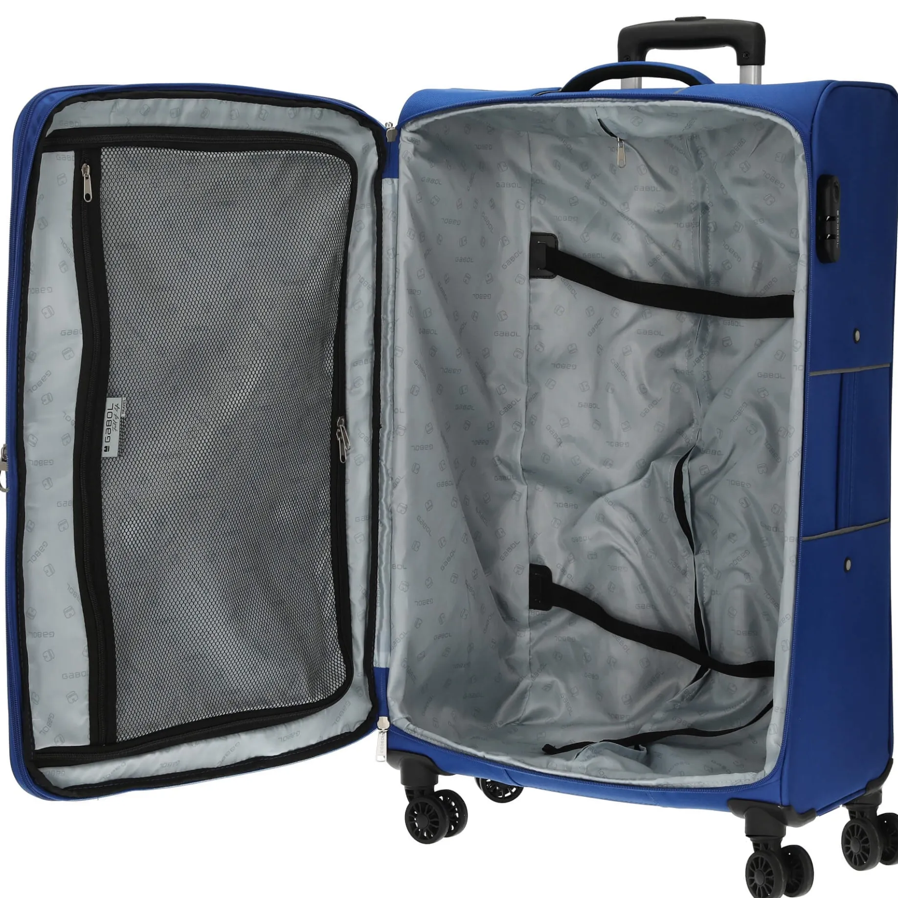 Lisboa - Trolley Set 2tlg. (M+L) (blue)
