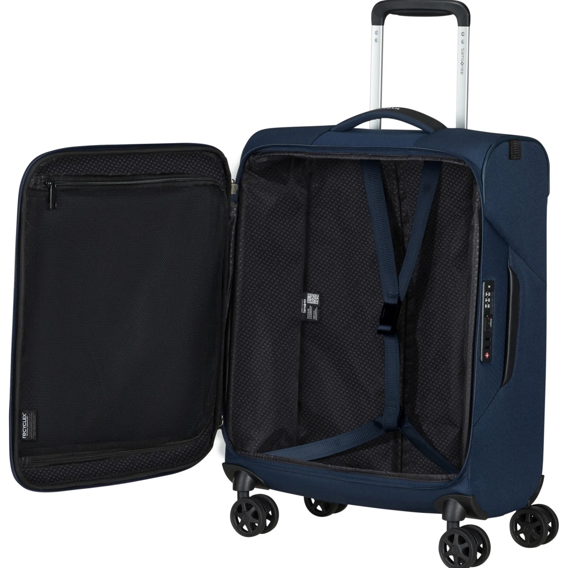 Litebeam - 4-Rollen Kabinentrolley 55 cm (midnight blue)