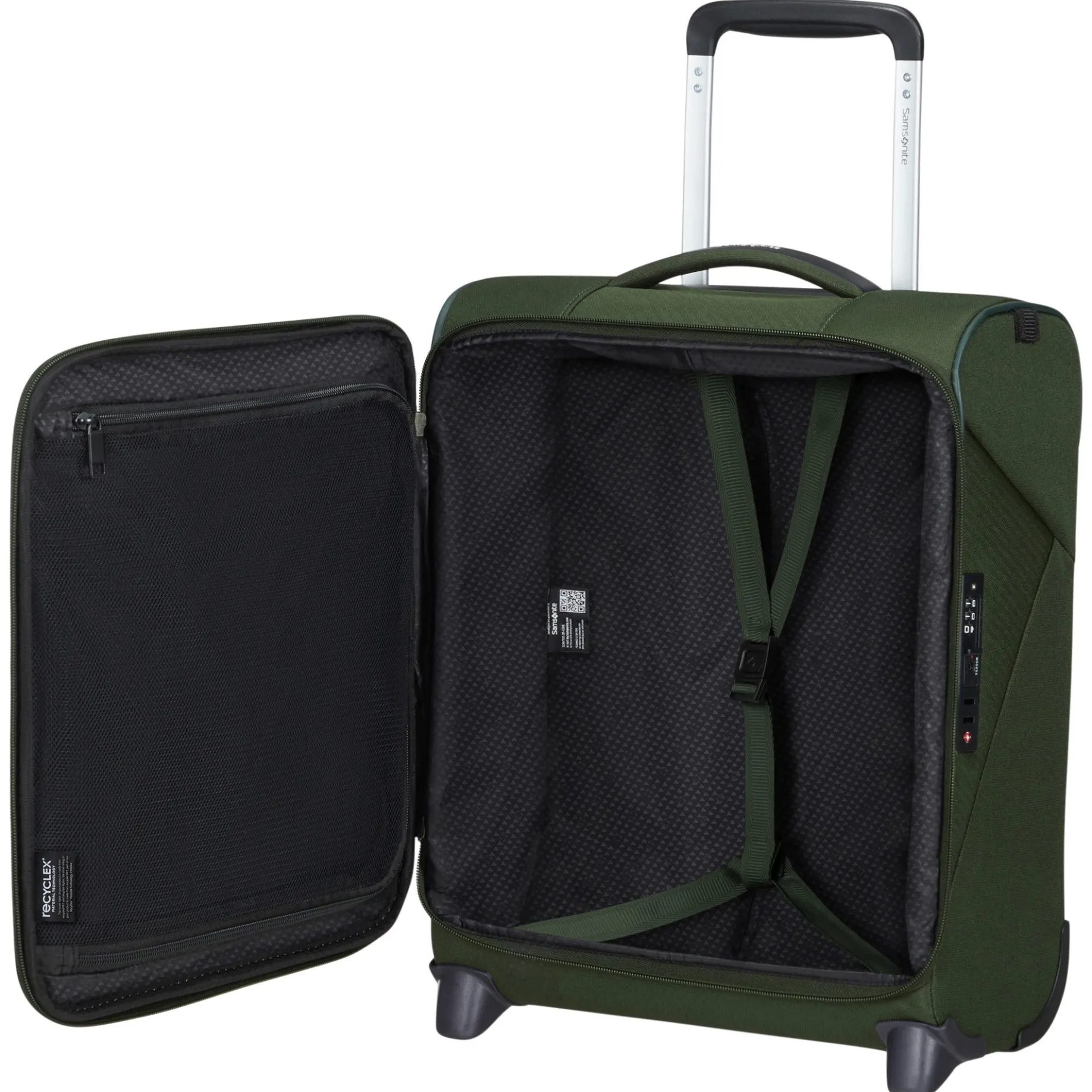 Litebeam - 2-Rollen Kabinentrolley Upright 45 cm (climbing ivy)