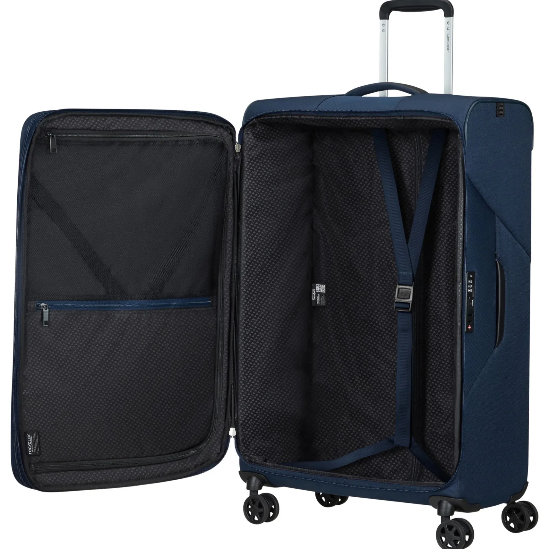 Litebeam - 4-Rollen-Trolley L 78 cm erw. (midnight blue)