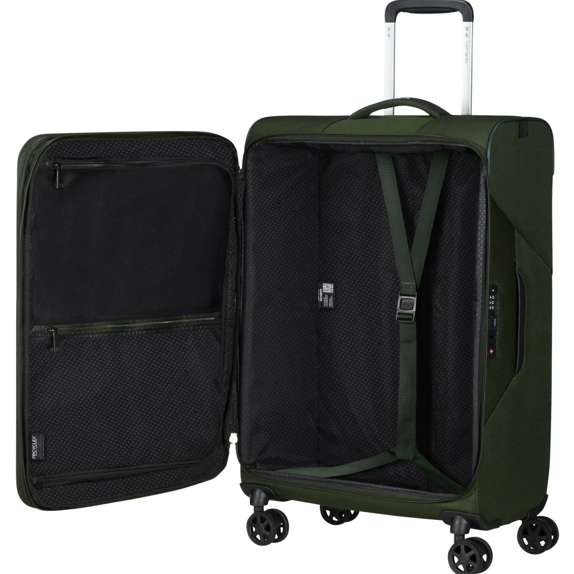 Litebeam - 4-Rollen-Trolley M 66 cm erw. (climbing ivy)