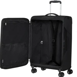 Litebeam - 4-Rollen-Trolley M 66 cm erw. (black)