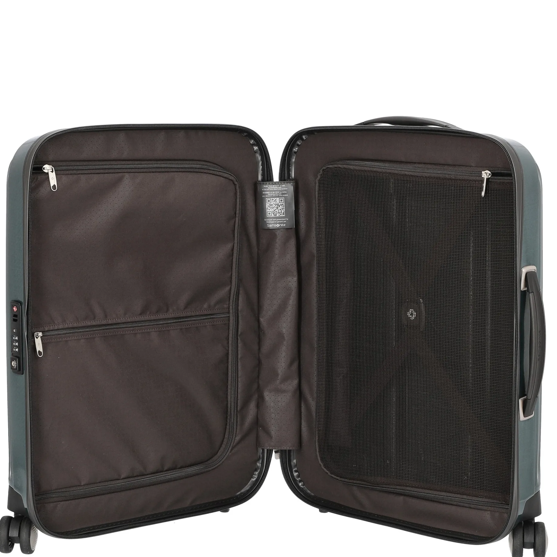 Lite-Cube - 4-Rollen-Kabinentrolley 55 cm (racing green)