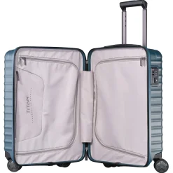LITRON - 4-Rollen-Kabinentrolley 55 cm (Petrol)